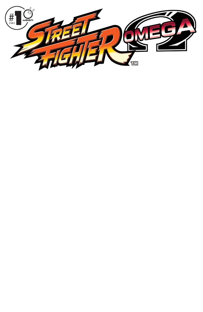 Street Fighter Omega #1 (Cover C Blank Sketch Variant)