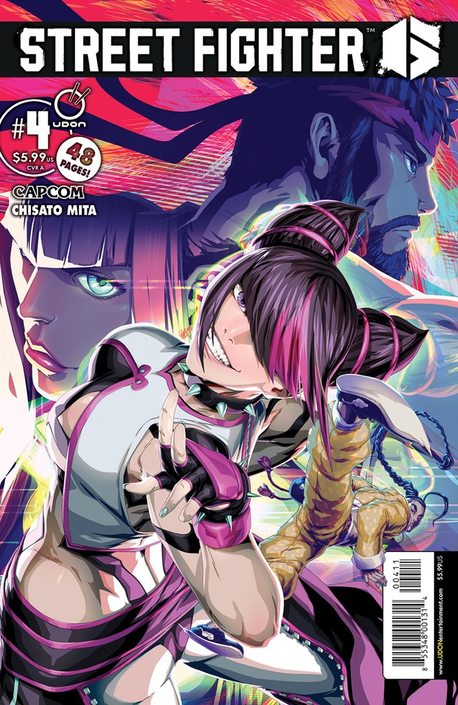 Street Fighter 6 #4 of 4 (Cover A Jeffrey Chamba Cruz)