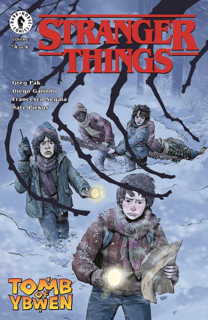 Stranger Things: The Tomb of Ybwen #4 of 4 (Cover C Adam Gorham)