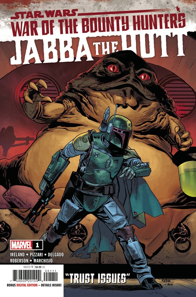 Star Wars: War of the Bounty Hunters - Jabba the Hutt #1