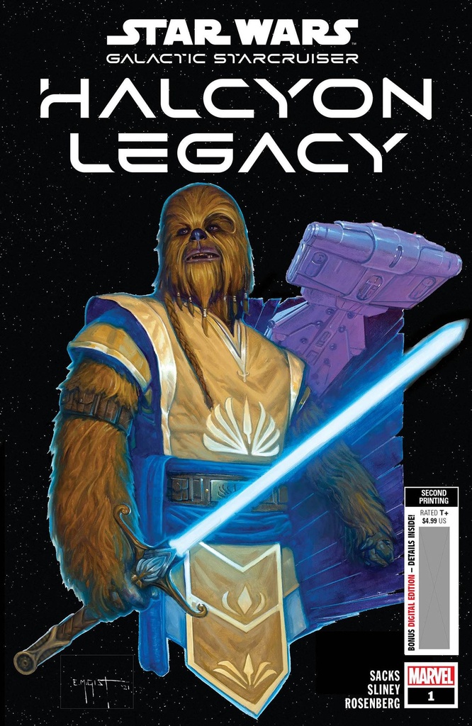 Star Wars: The Halcyon Legacy #1 of 5 (2nd Printing E M Gist Variant)