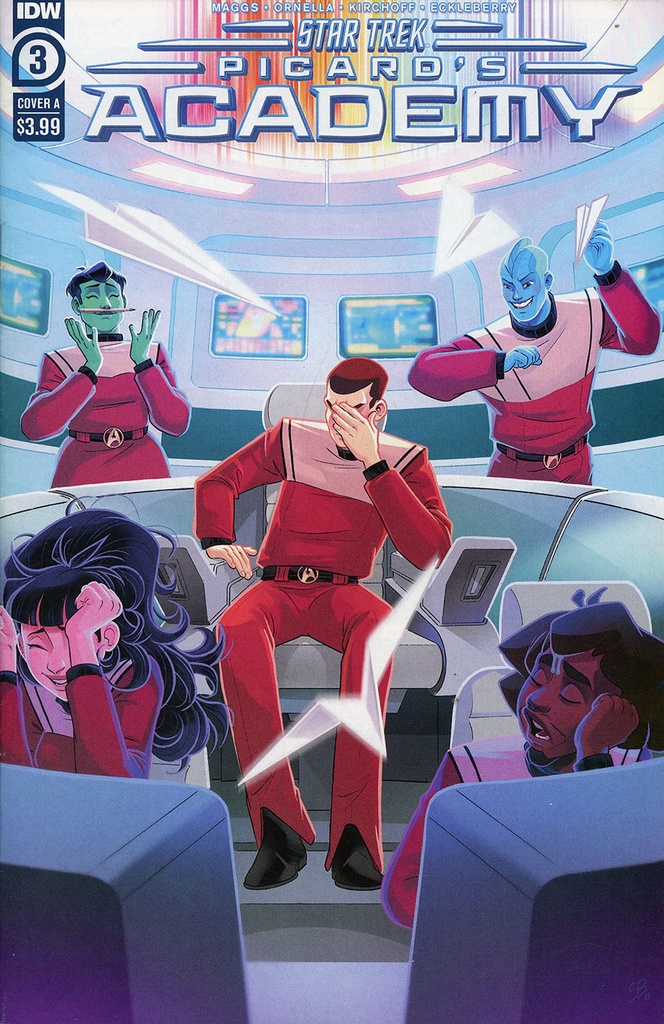 Star Trek: Picard's Academy #3 (Cover A Sweeney Boo)