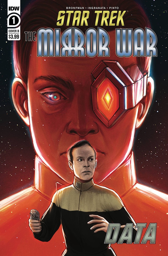 Star Trek: The Mirror War - Data #1 (Cover B Ejiwa Edge Ebenebe)