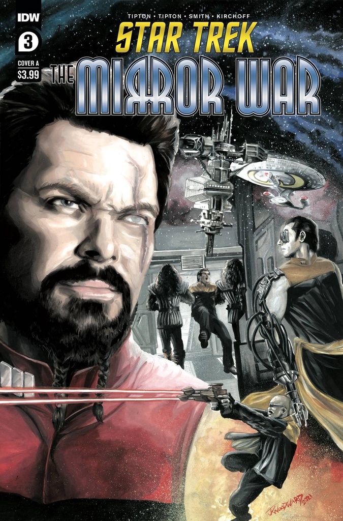 Star Trek: The Mirror War #3 of 8 (Cover A J K Woodward)