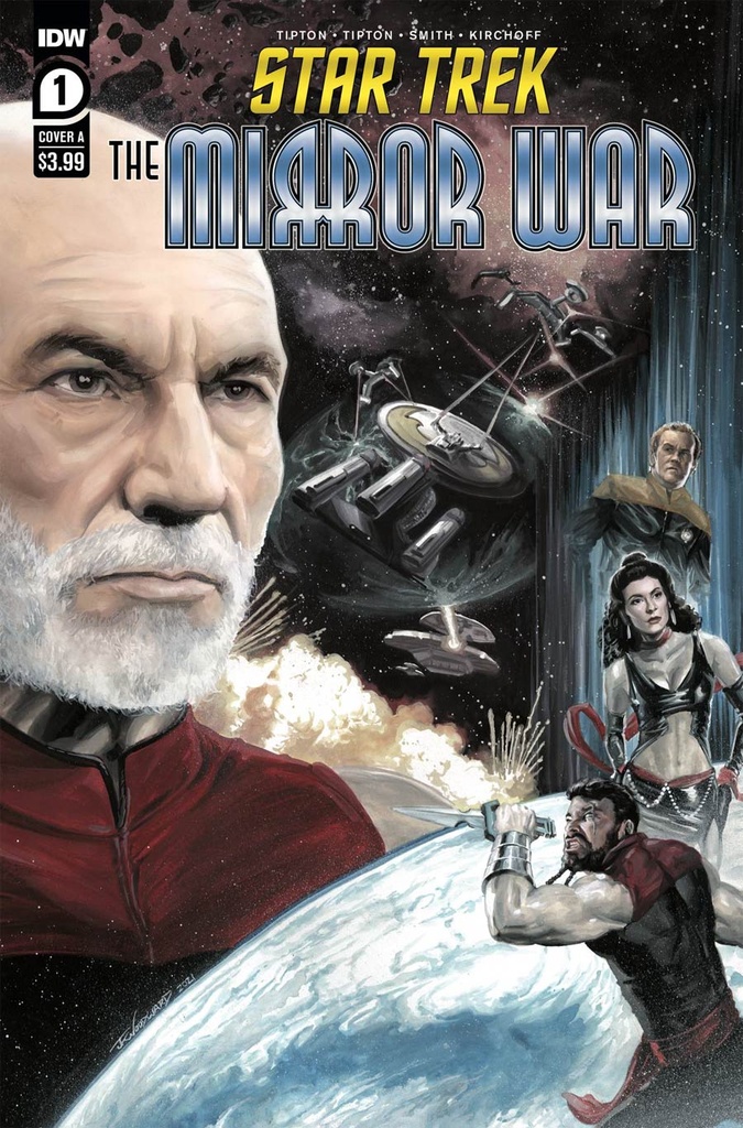 Star Trek: The Mirror War #1 of 8 (Cover A J K Woodward)