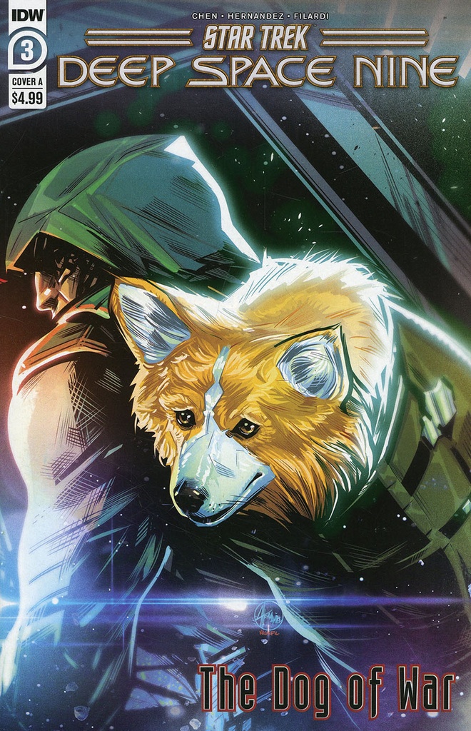 Star Trek: Deep Space Nine - The Dog of War #3 (Cover A Angel Hernandez)