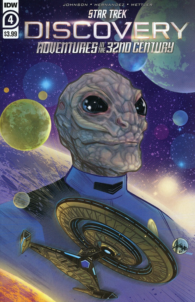 Star Trek: Discovery - Adventures in the 32nd Century #4 of 4 (Cover A Angel Hernandez)