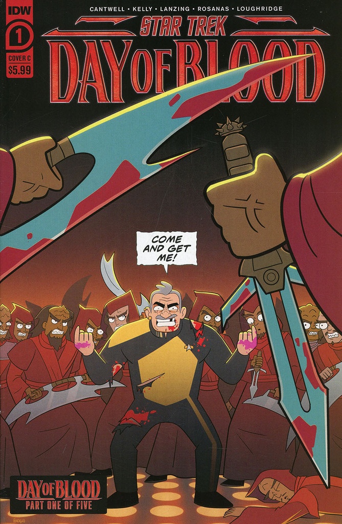 Star Trek: Day of Blood #1 (Cover C Chris Fenoglio)