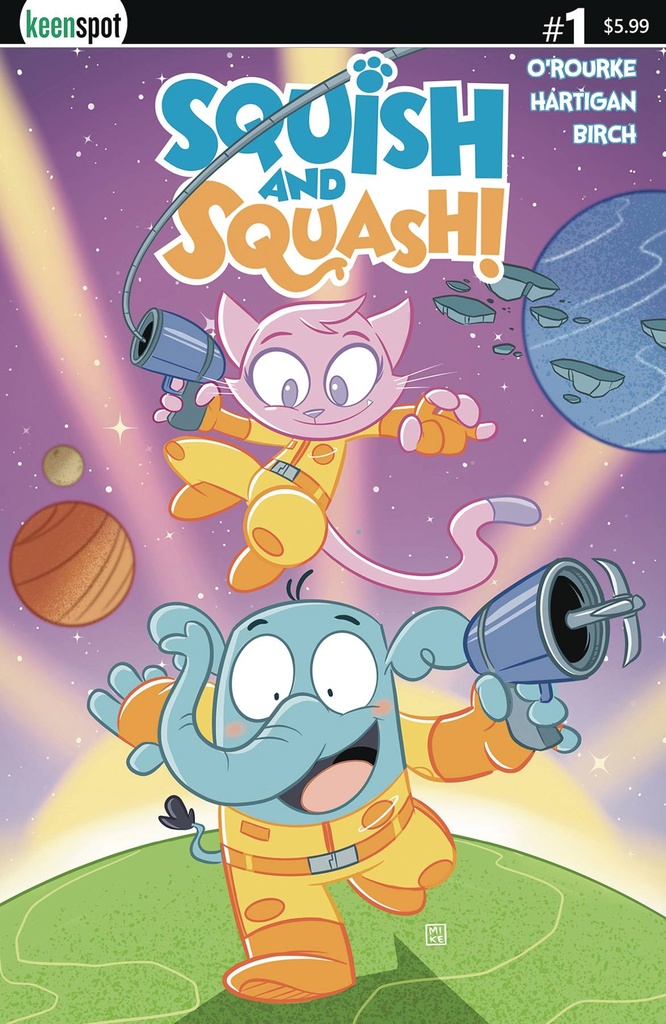 Squish and Squash #1 (Cover A Mike Hartigan)