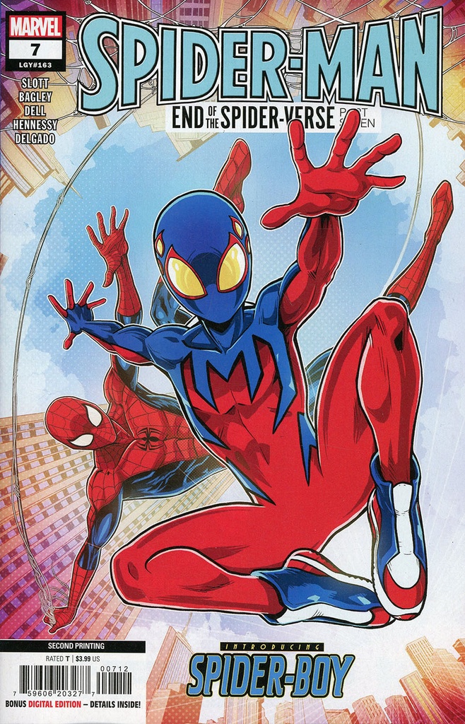 Spider-Man #7 (2nd Printing Luciano Vecchio Variant)