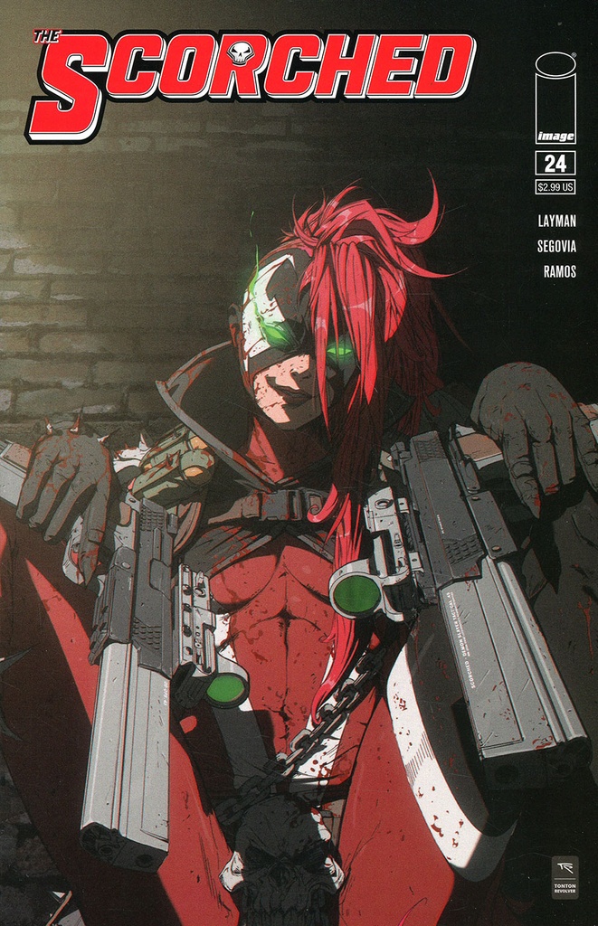 Spawn: The Scorched #24 (Cover B Tonton Revolver)