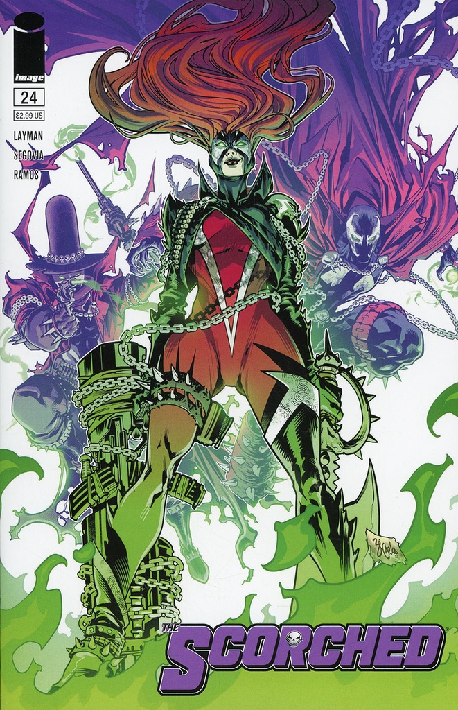 Spawn: The Scorched #24 (Cover A Ze Carlos)