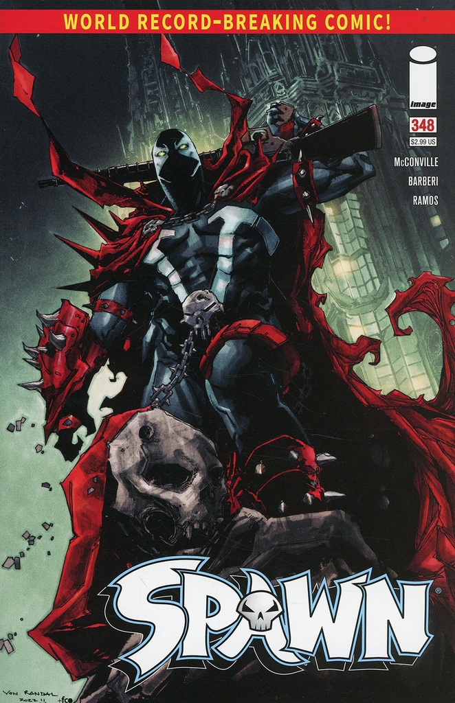 Spawn #348 (Cover B Von Randal)