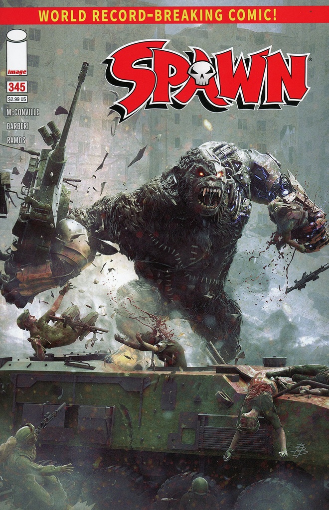 Spawn #345 (Cover B Bjorn Barends)