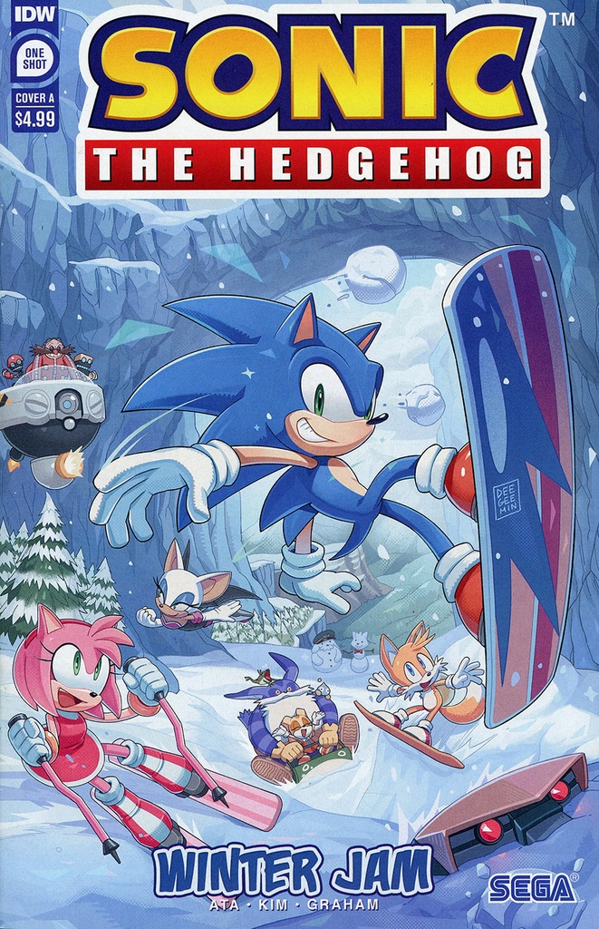 Sonic the Hedgehog: Winter Jam #1 (Cover A Min Ho Kim)