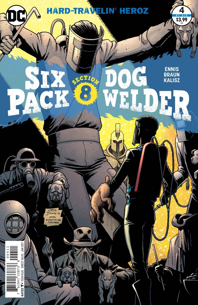 Sixpack and Dogwelder: Hard Travelin' Heroz #4 of 6