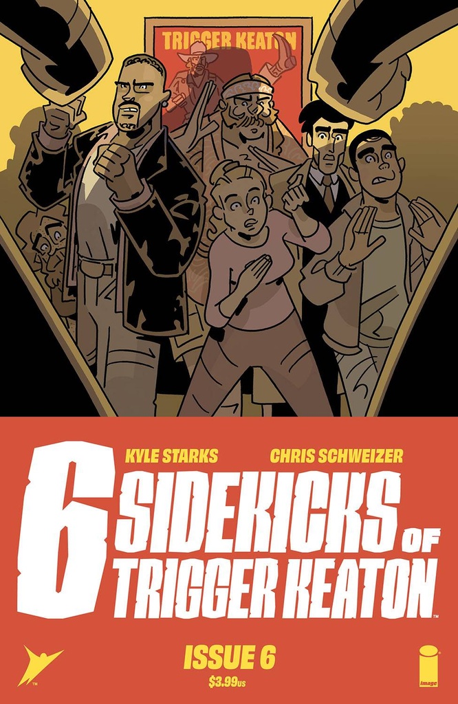 Six Sidekicks of Trigger Keaton #6 (Cover A Chris Schweizer)