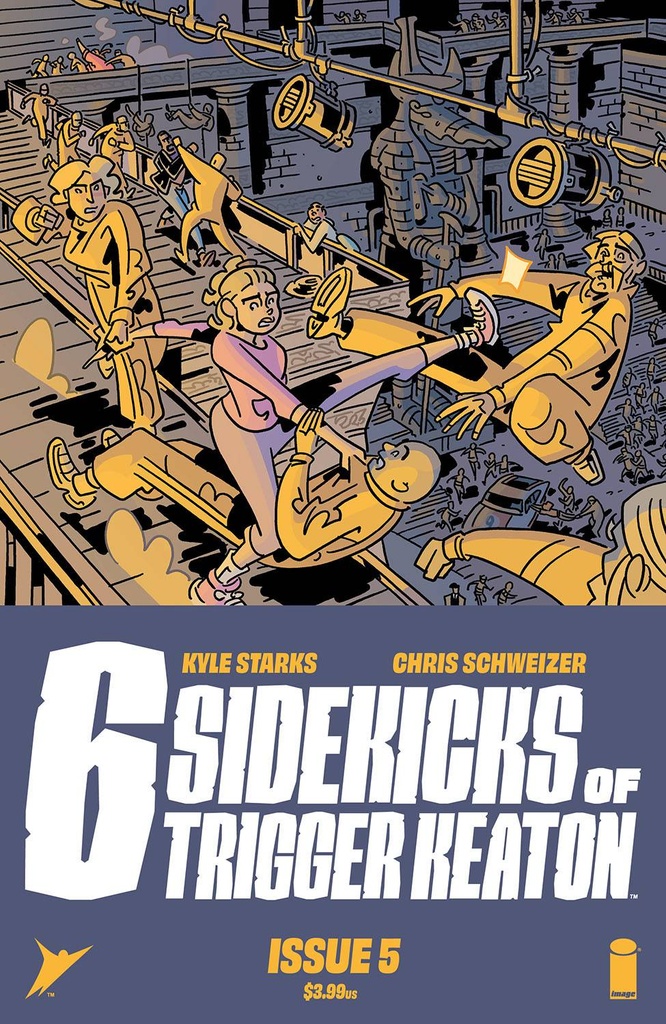 Six Sidekicks of Trigger Keaton #5 (Cover A Chris Schweizer)