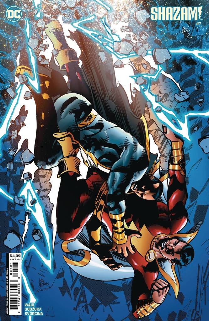 Shazam #7 (Cover B Mike Deodato Jr Card Stock Variant)