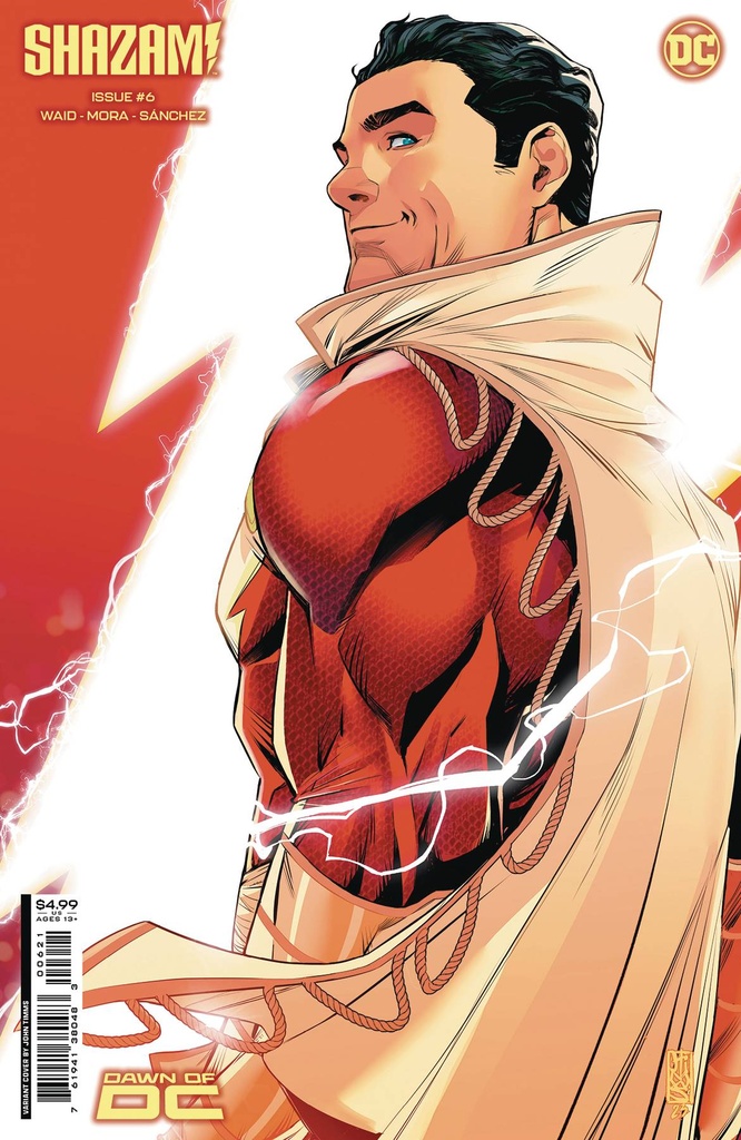 Shazam #6 (Cover B John Timms Card Stock Variant)