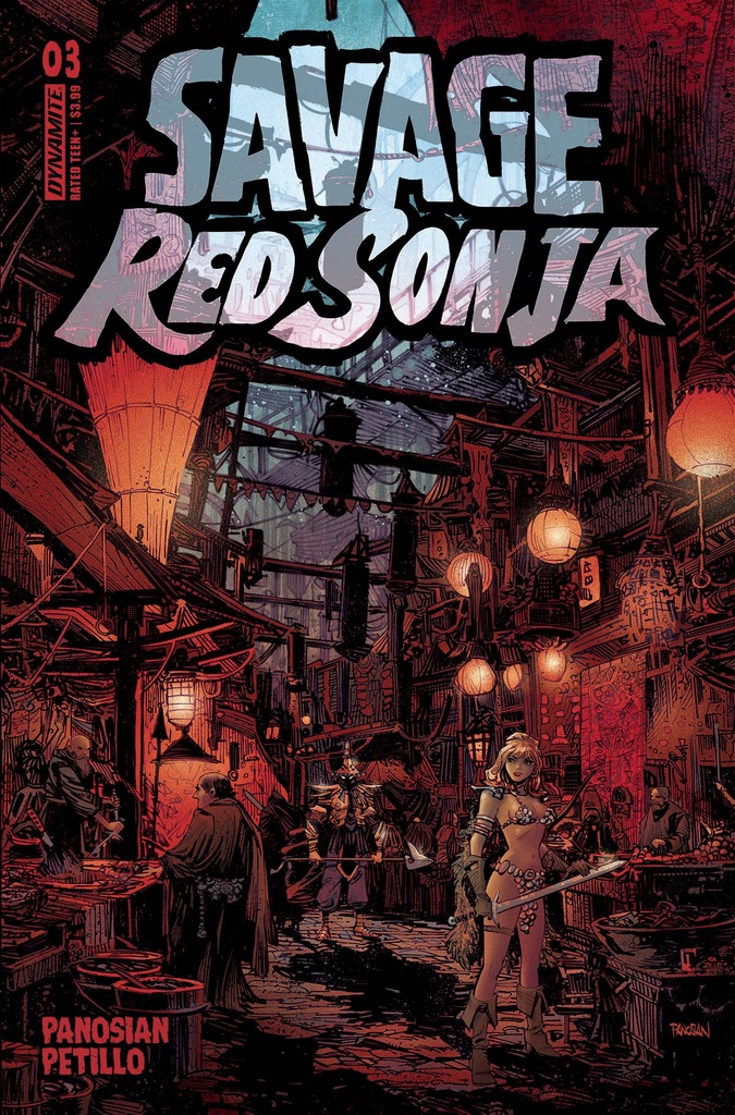 Savage Red Sonja #3 (Cover A Dan Panosian)