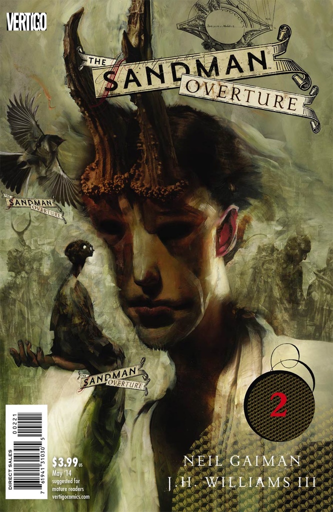 The Sandman: Overture #2 (Cover B Dave McKean)