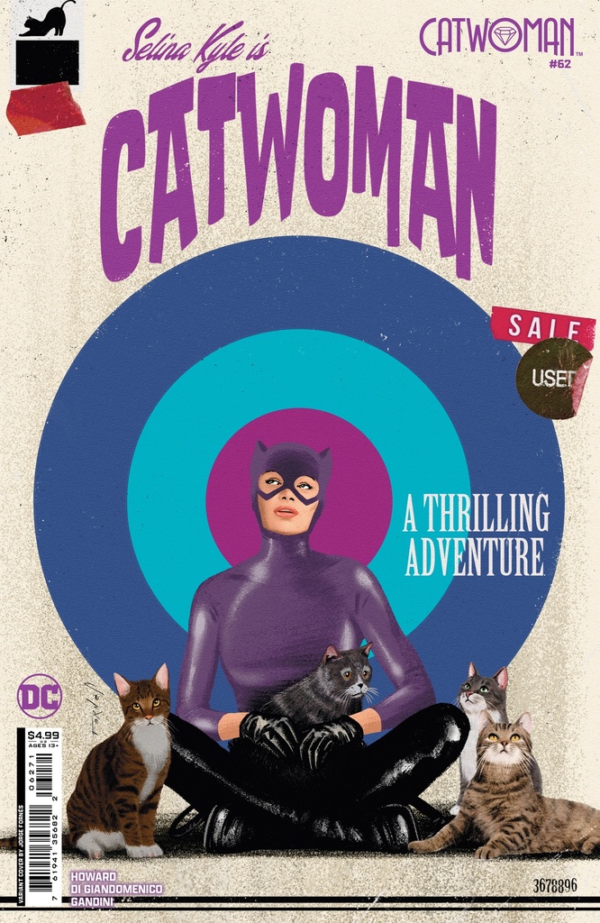 Catwoman #62 (Cover F Jorge Fornes Card Stock Variant)