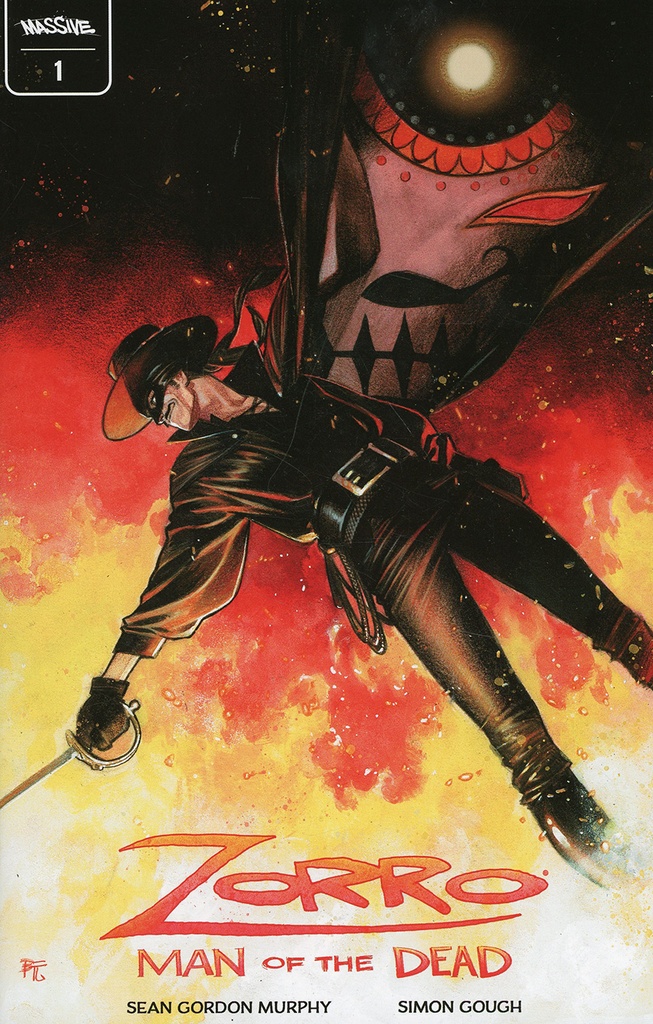 Zorro: Man of the Dead #1 of 4 (Cover K Dike Ruan)