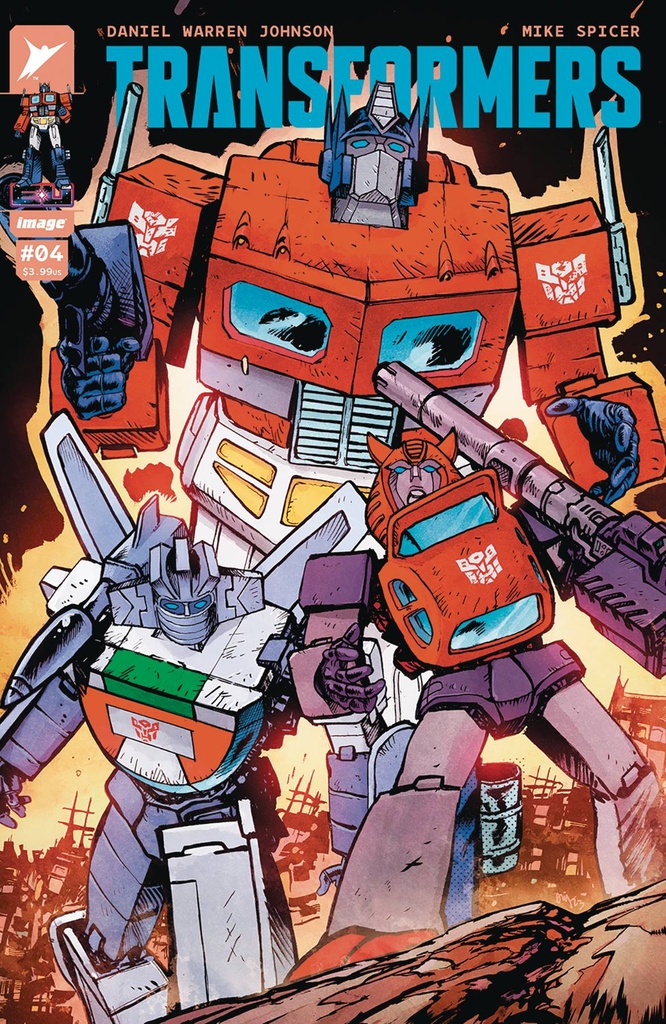 Transformers #4 (Cover A Daniel Warren Johnson & Mike Spicer)