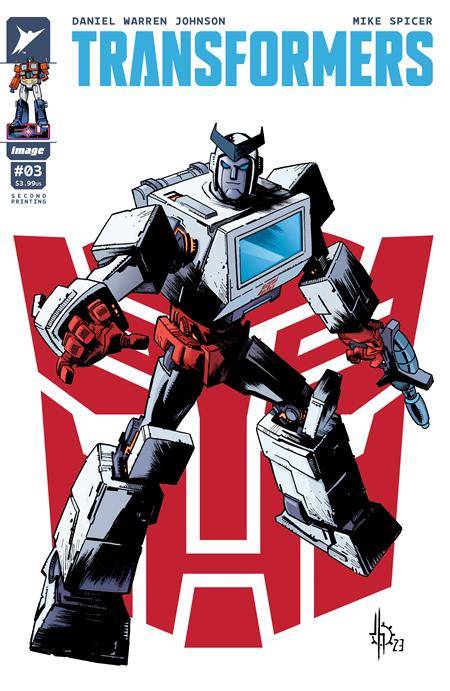 Transformers #3 (2nd Printing Jason Howard Variant)