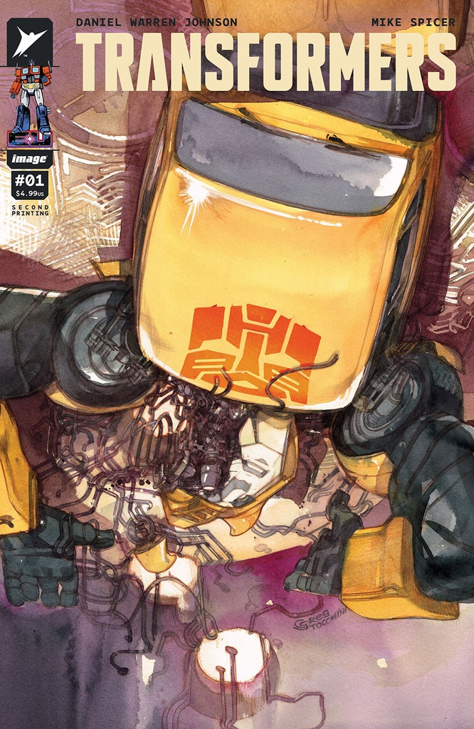 Transformers #1 (2nd Printing Greg Tocchini Variant)