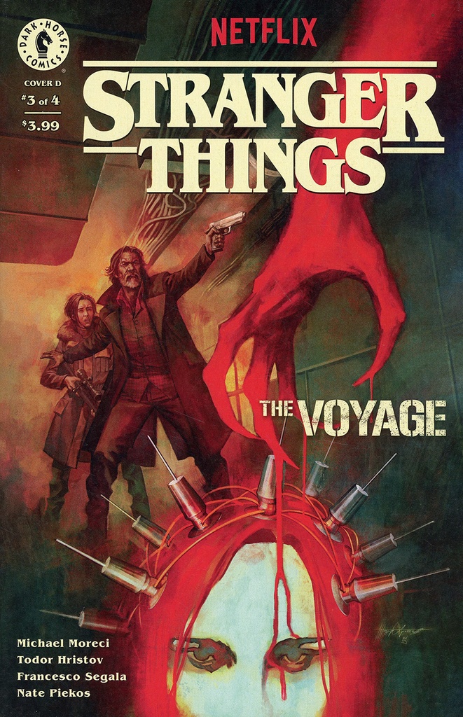 Stranger Things: The Voyage #3 (Cover D Todor Hristov)