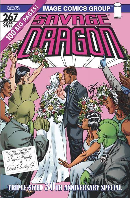 Savage Dragon #267 (Cover B Erik Larsen Retro 70s Trade Dress Variant)