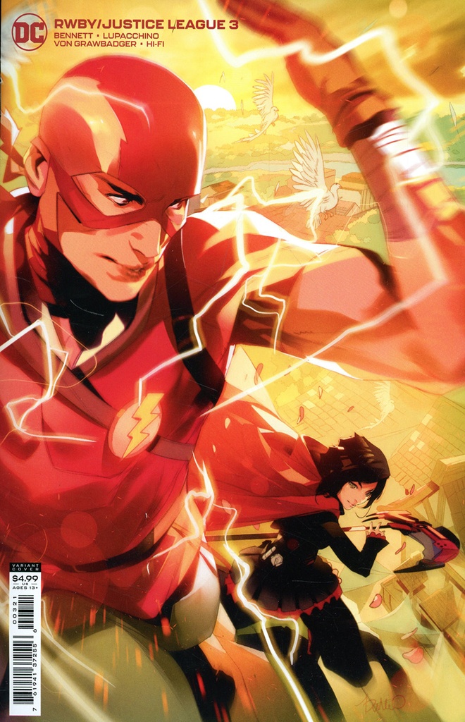 RWBY/Justice League #3 of 7 (Simone Di Meo Card Stock Variant)