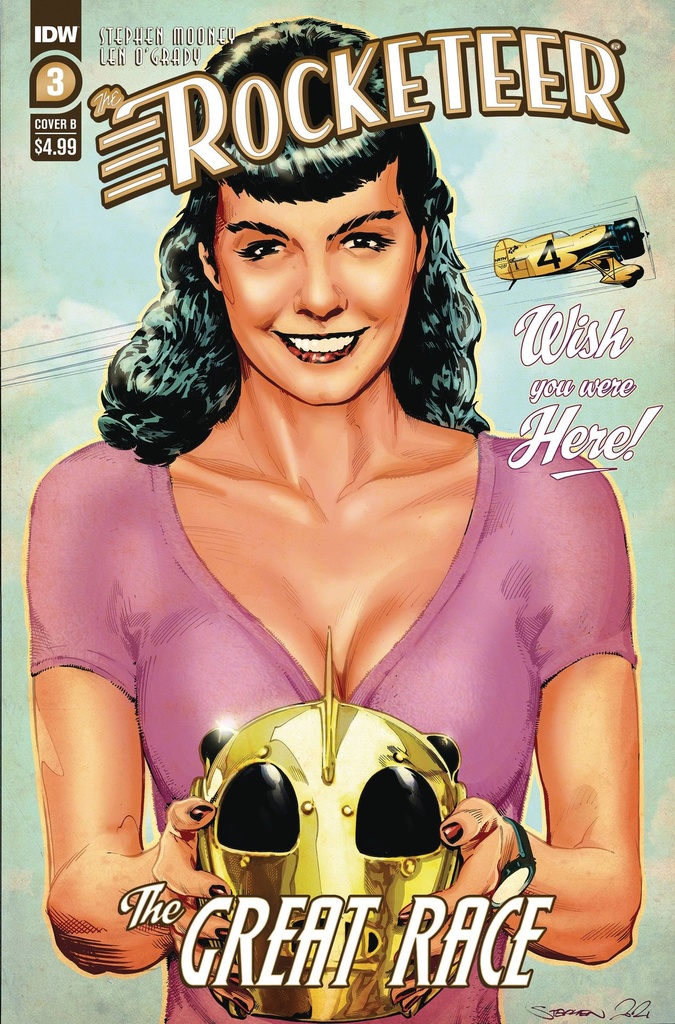 The Rocketeer: The Great Race #3 of 4 (Cover B Stephen Mooney)