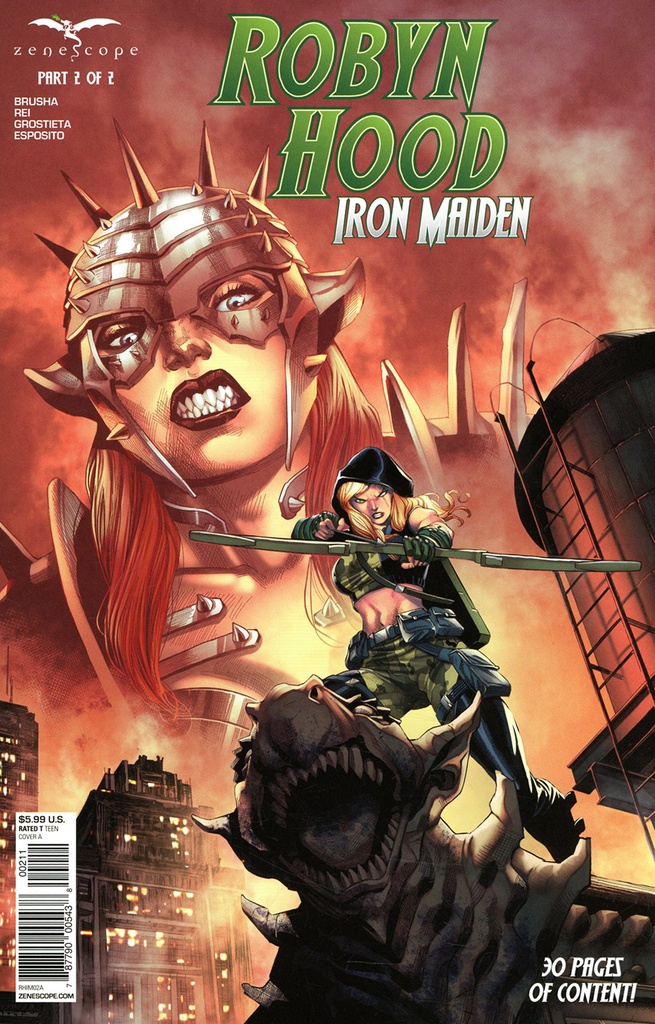 Robyn Hood: Iron Maiden #2 of 2 (Cover A Martin Coccolo)