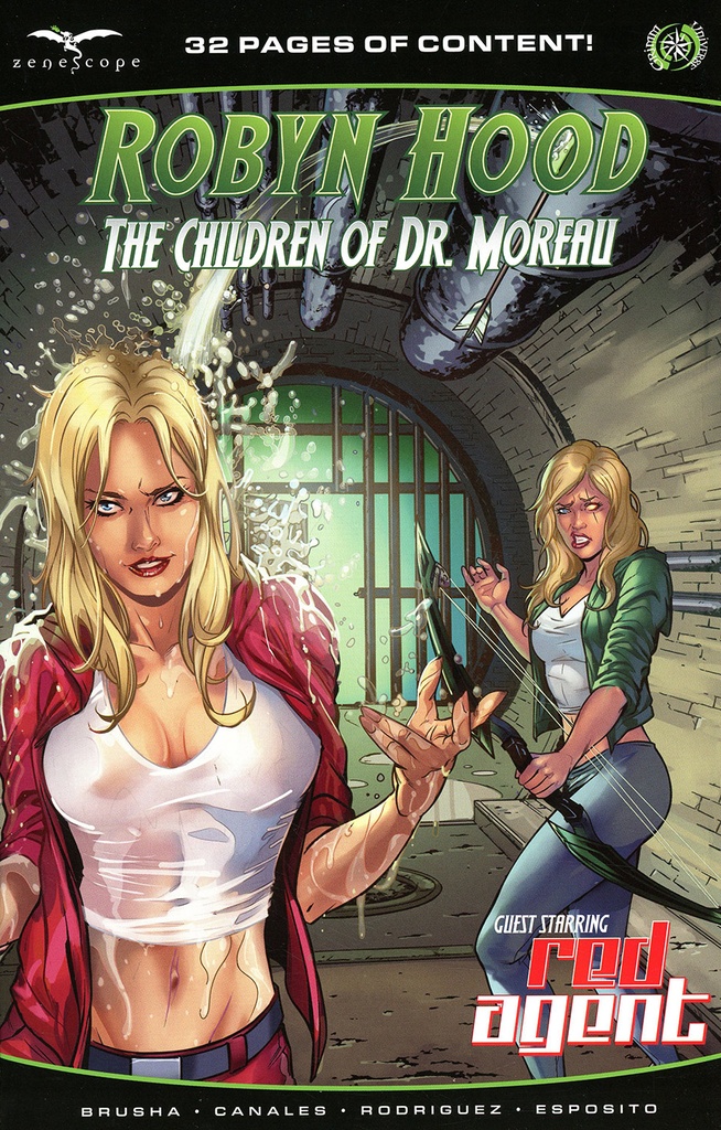 Robyn Hood: The Children of Dr. Moreau #1 (Cover C Riveiro)