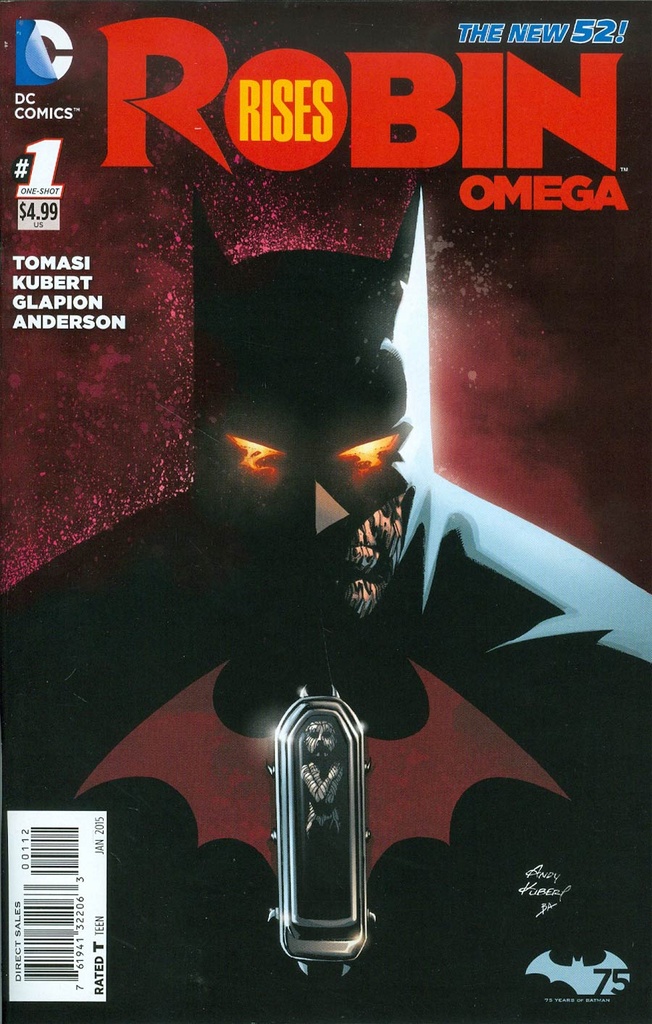 Robin Rises: Omega #1 (2nd Printing)