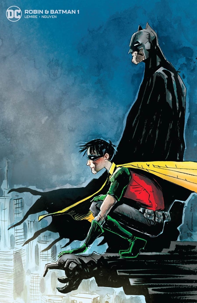 Robin & Batman #1 of 3 (Cover B Jeff Lemire)