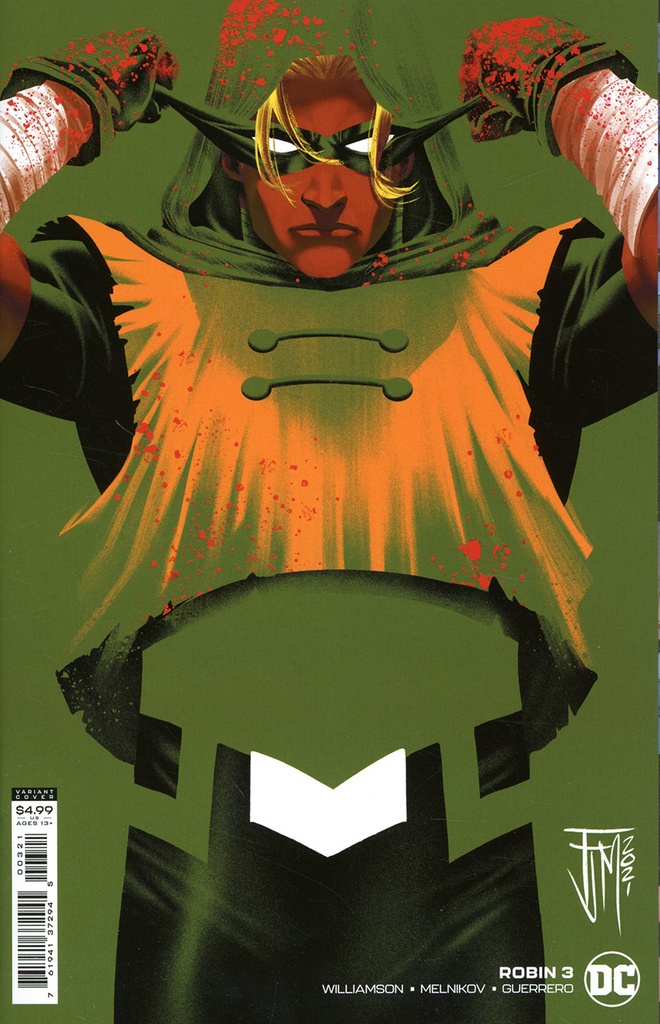 Robin #3 (Cover B Francis Manapul Card Stock Variant)