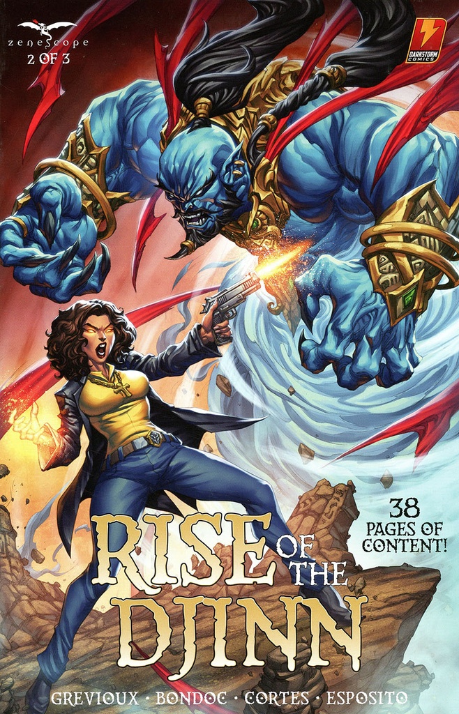 Rise of the Djinn #2 of 3 (Cover A Paolo Pantalena)