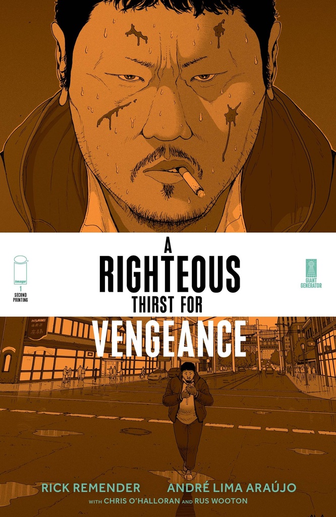 A Righteous Thirst for Vengeance #1 (2nd Printing)