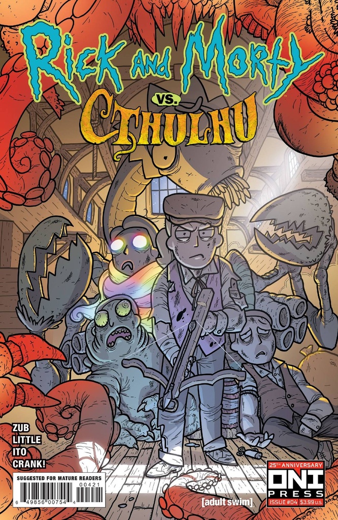 Rick and Morty vs. Cthulhu #4 (Cover B Zander Cannon)