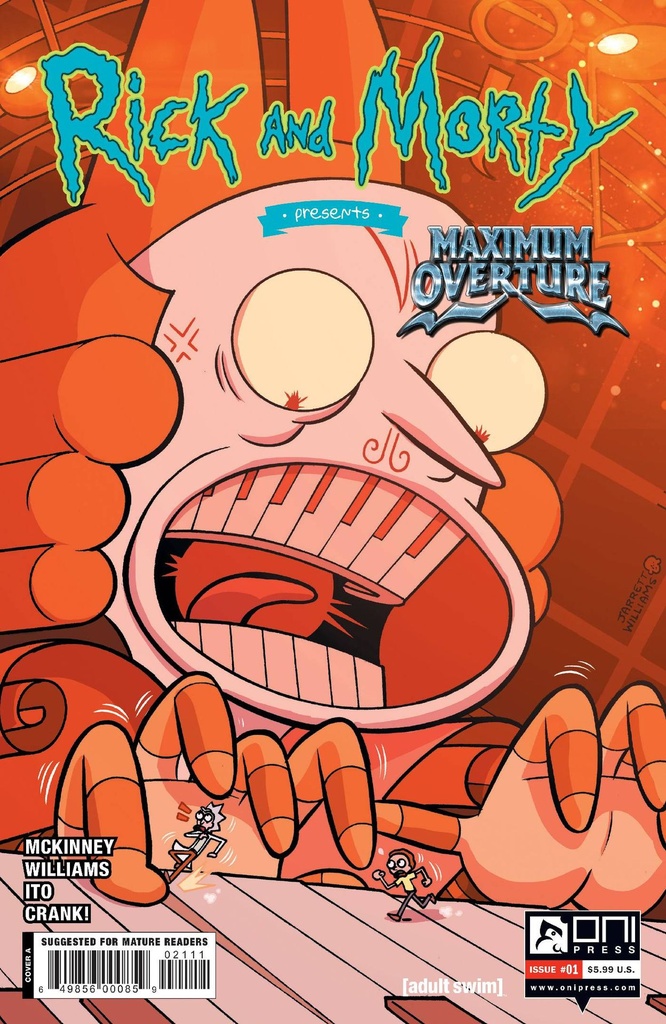 Rick and Morty Presents: Maximum Overture #1 (Cover A Jarrett Williams & Andrew Dalhouse)