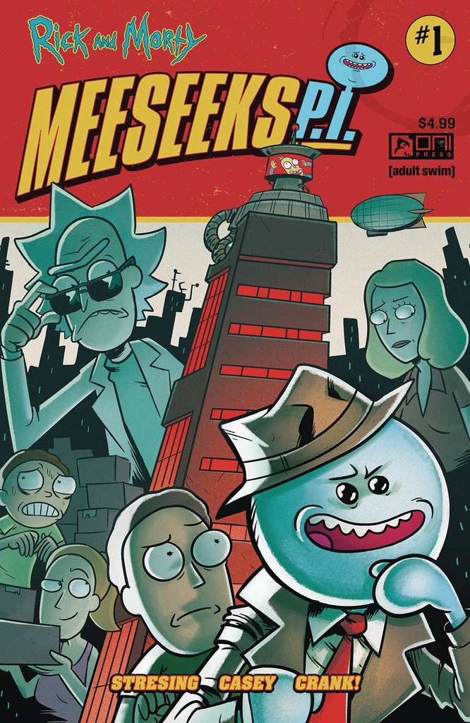 Rick and Morty: Meeseeks P.I. #1 of 4 (Cover A Fred Stresing)