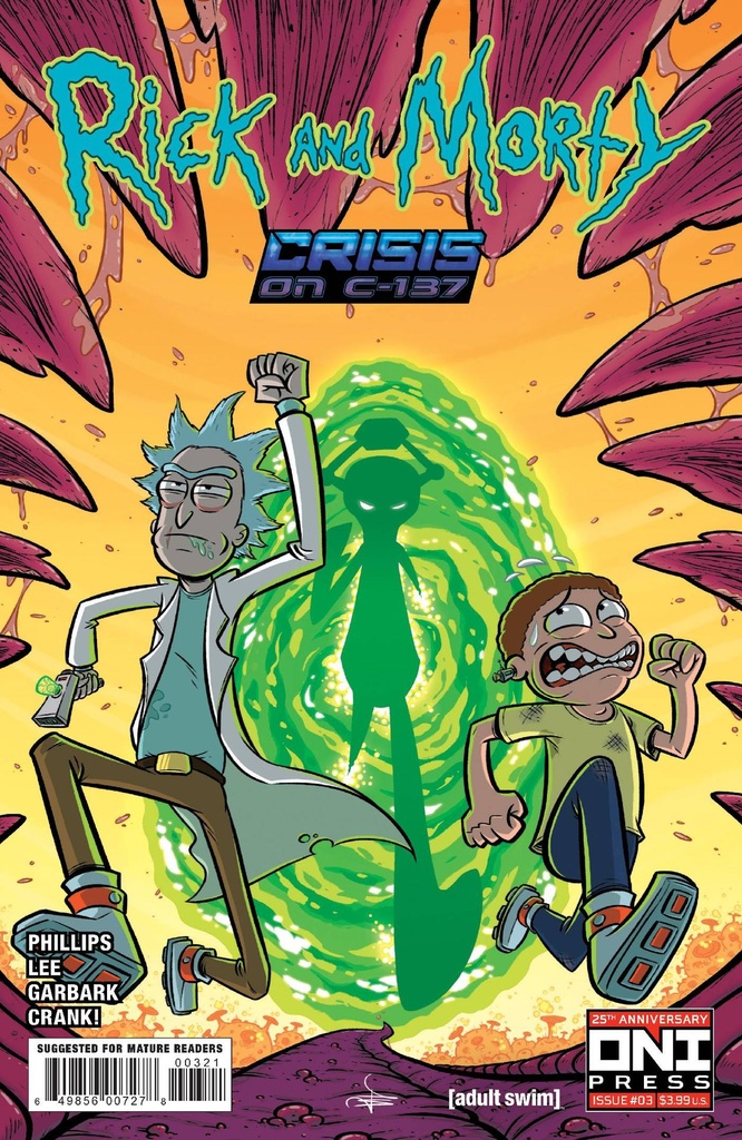 Rick and Morty: Crisis on C-137 #3 (Cover B Julien Pare-Sorel)