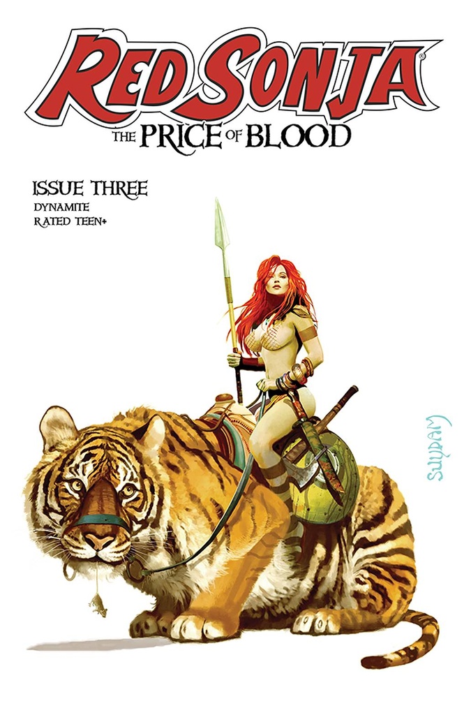 Red Sonja: The Price of Blood #3 (Cover A Arthur Suydam)