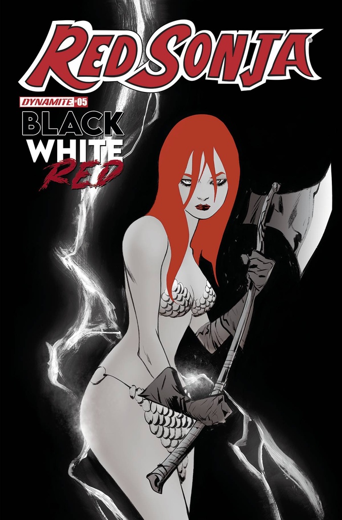 Red Sonja: Black, White, Red #5 (Cover C Jae Lee)