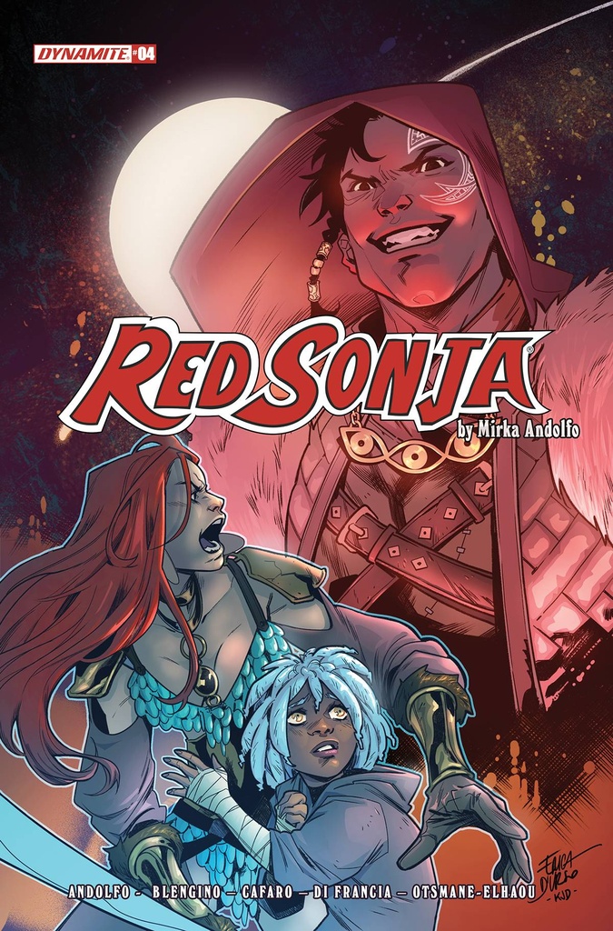 Red Sonja #4 (Cover D Erica D'Urso)