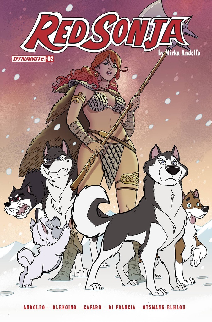 Red Sonja #2 (Cover O Tony Fleecs & Trish Forstner)